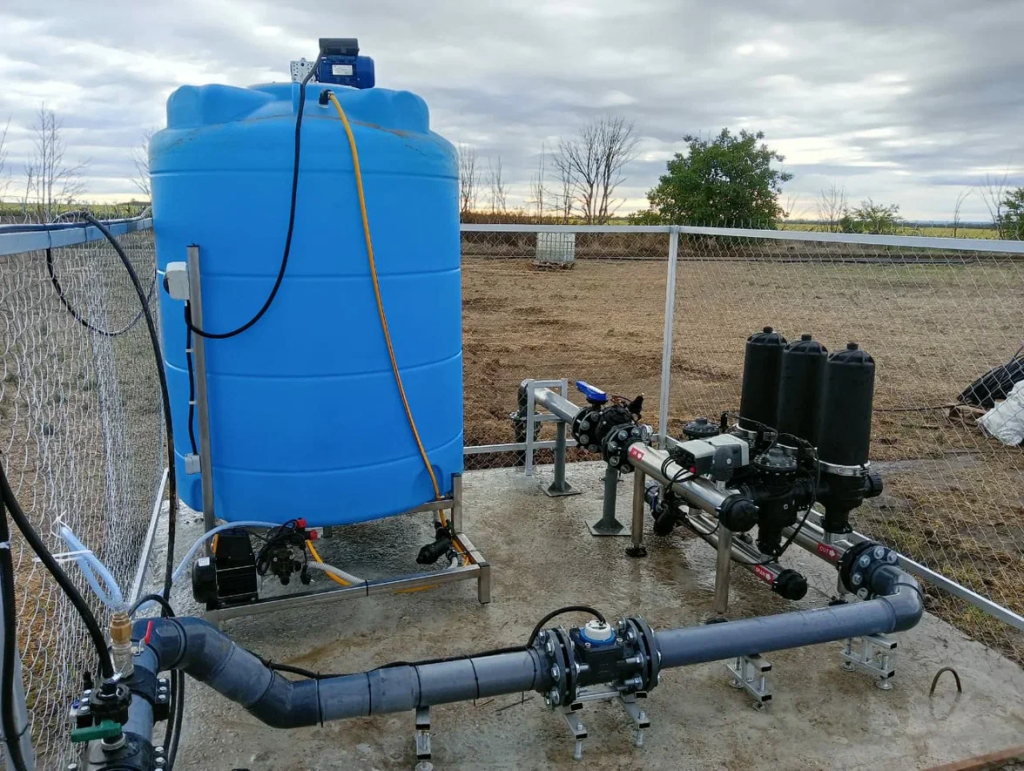 подземный капельный полив кукурузы